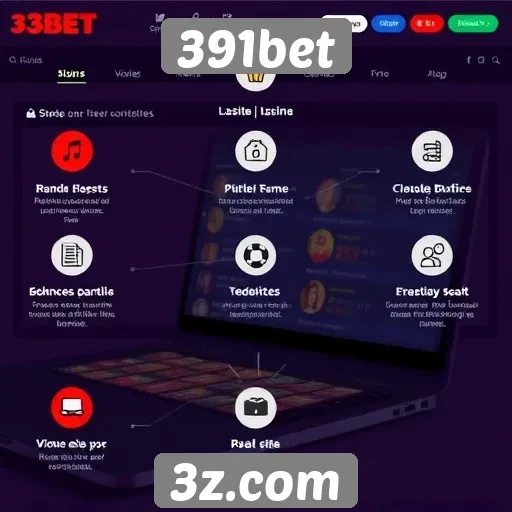 Funcionalidades do site de apostas 391bet em destaque